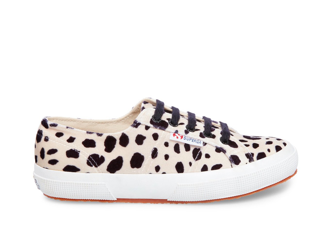 Superga Sneakers Womens - 2750 Fanvelvetw - Beige/Brown - GANEV2890